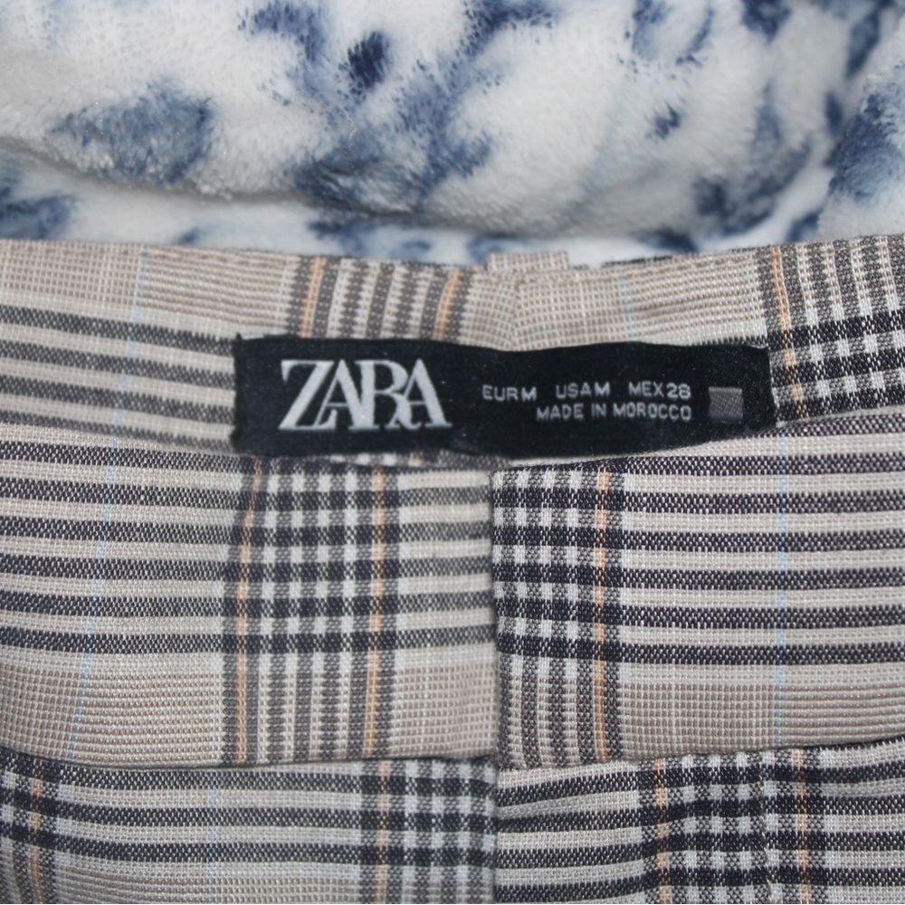 Zara plaid dress pants